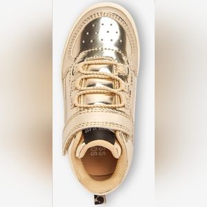 Next Direct  by Myleene Klass girls high top sneakers in gold